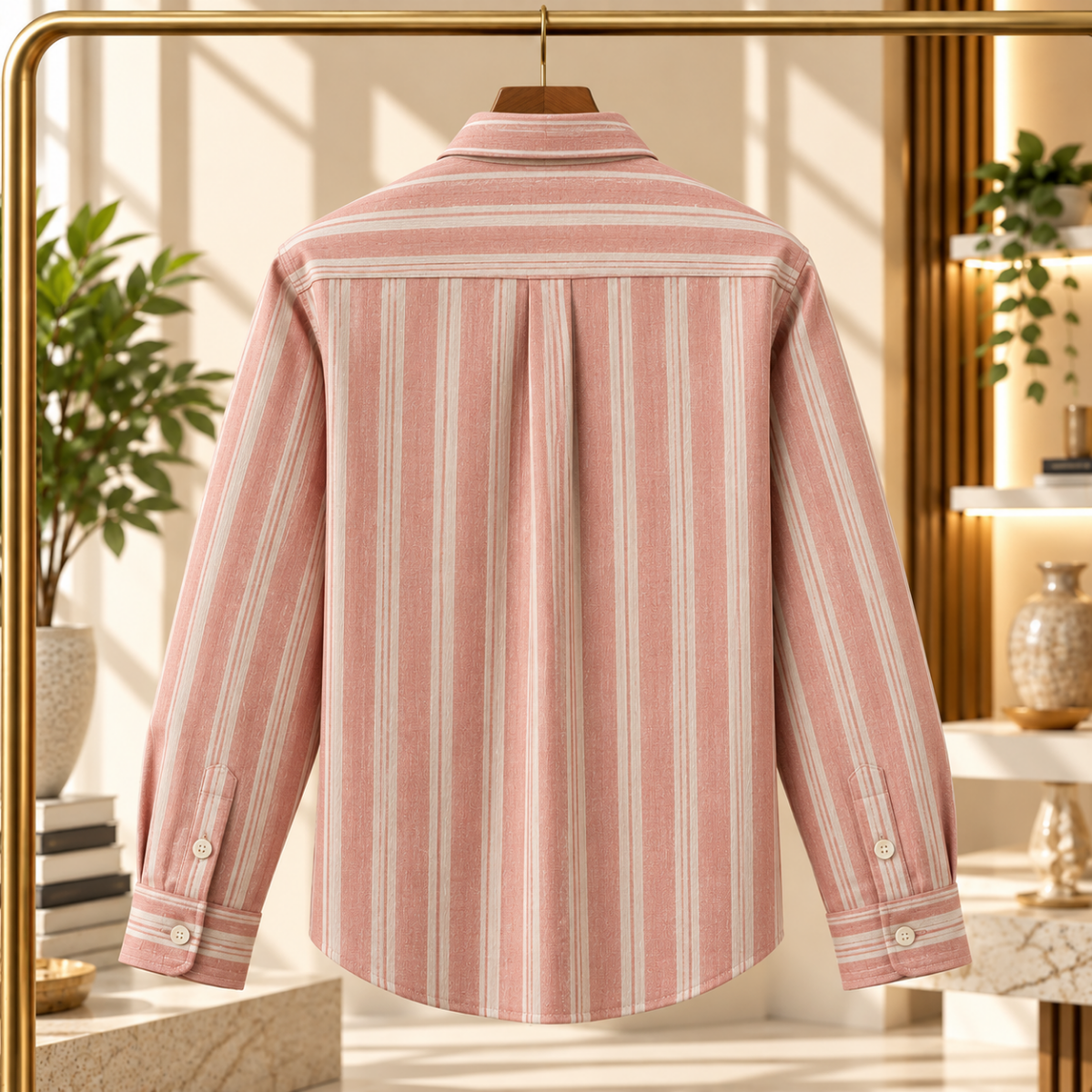 3 Pack Classic Fit Premium Striped Shirts for Men ( SS10 )