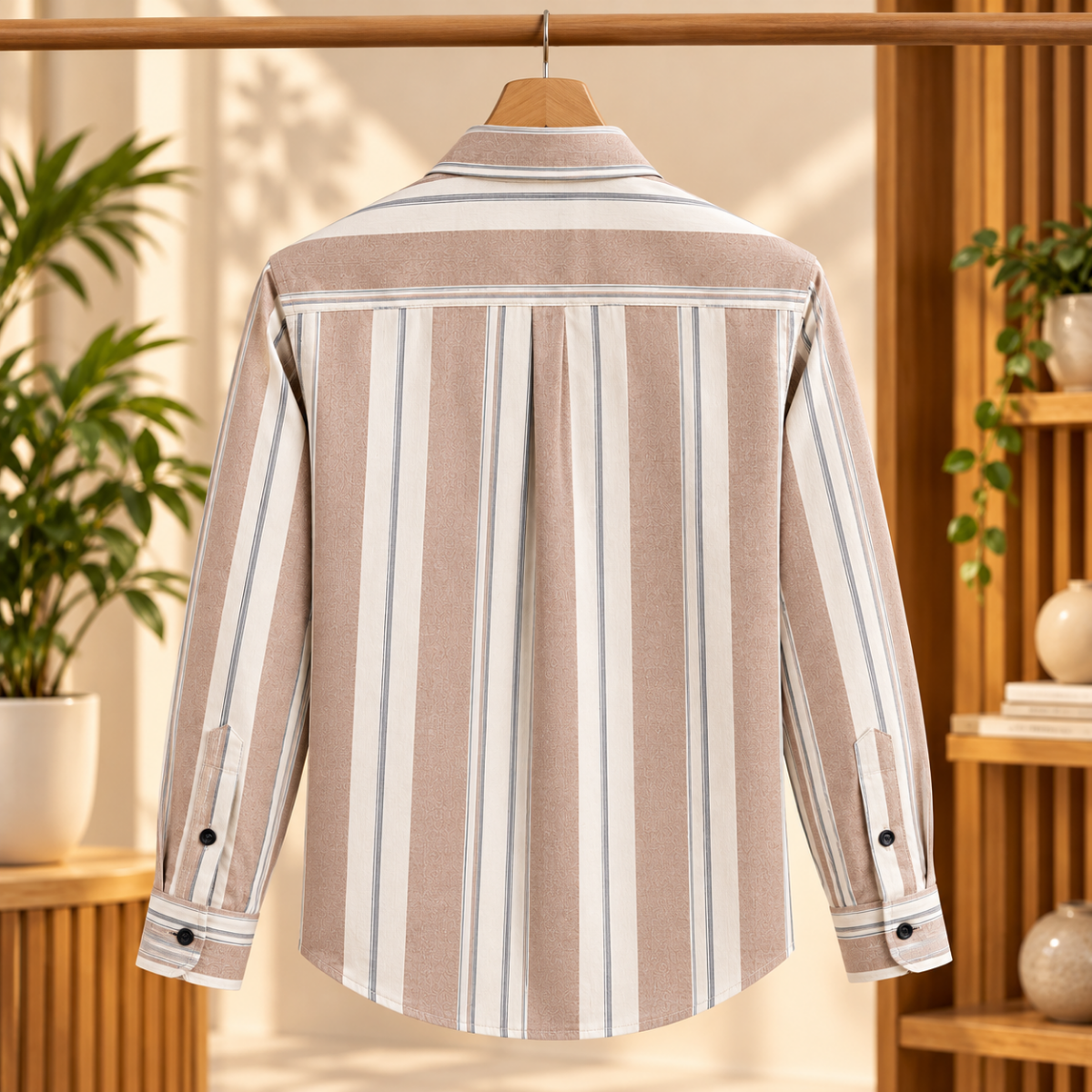 3 Pack Classic Fit Premium Striped Shirts for Men ( SS1 )