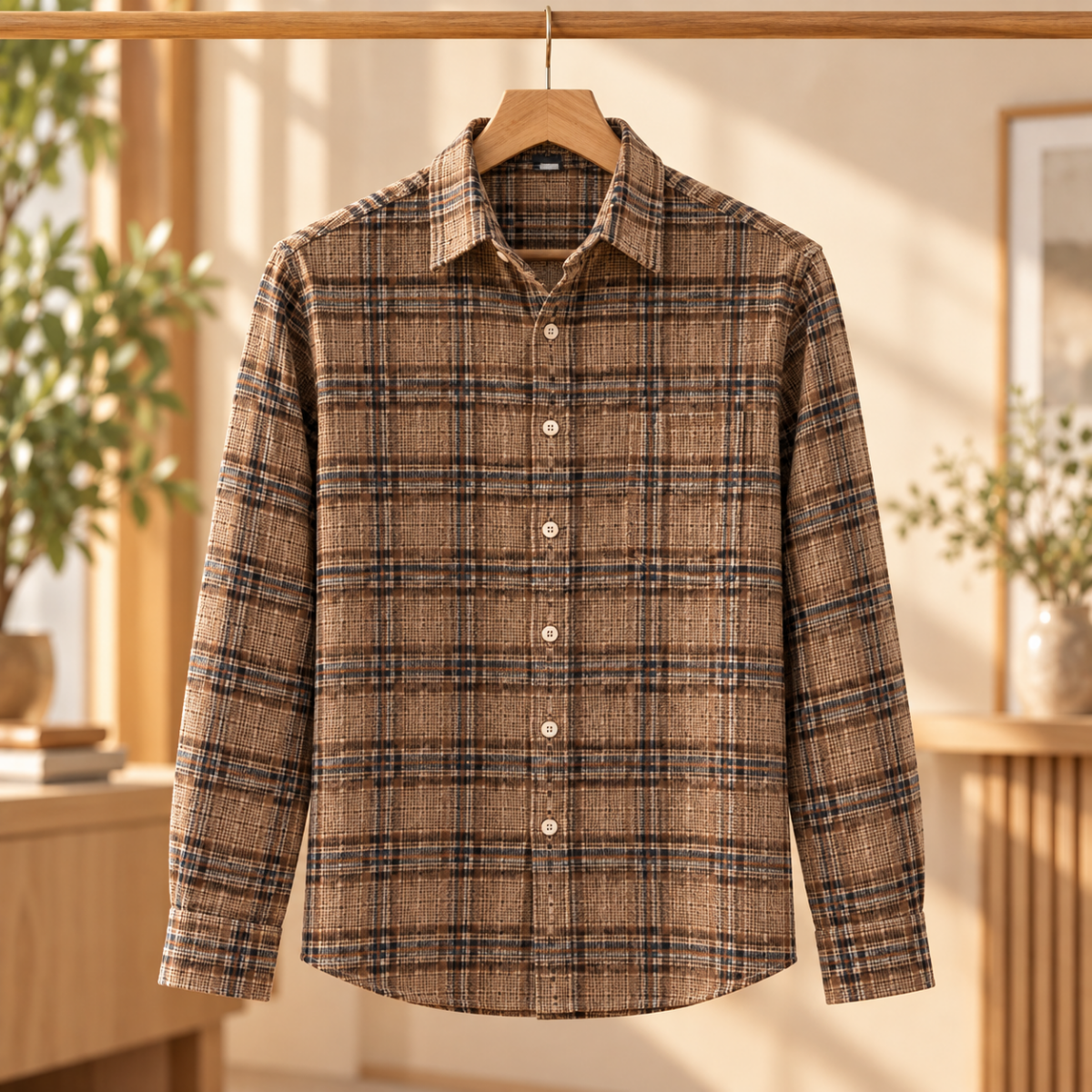 3 Pack Premium Checked Everyday Shirts for Men ( C3 )