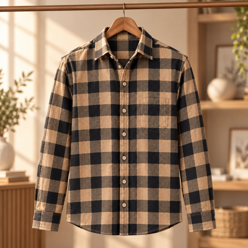 3 Pack Premium Checked Everyday Shirts for Men ( C3 )
