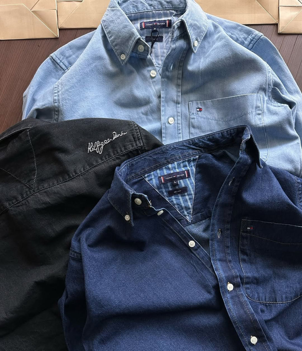 Essential Cotton Casual Shirt for Men (Pack of 3)