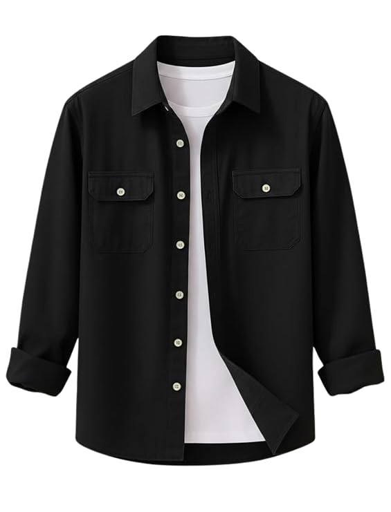 Pack of 2 Men’s Casual Check Shirts | Cotton Blend | Regular Fit