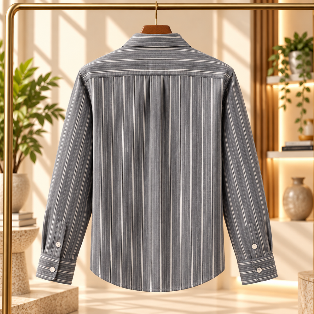 3 Pack Classic Fit Premium Striped Shirts for Men ( SS9 )