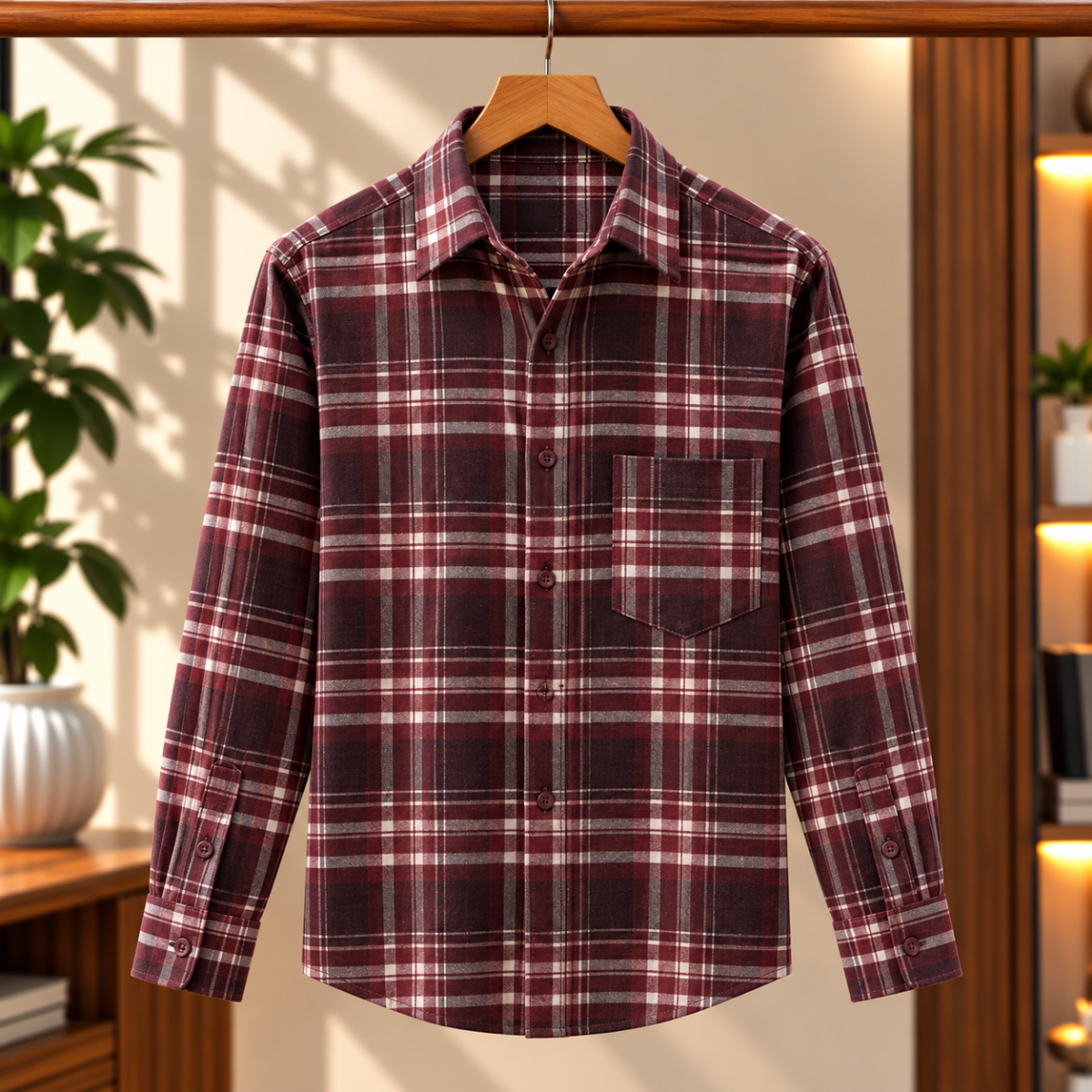 3 Pack Premium Checked Everyday Shirts for Men ( C10 )