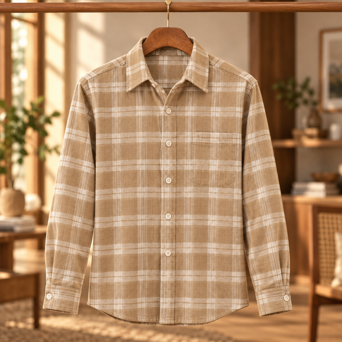3 Pack Premium Checked Everyday Shirts for Men ( C1 )
