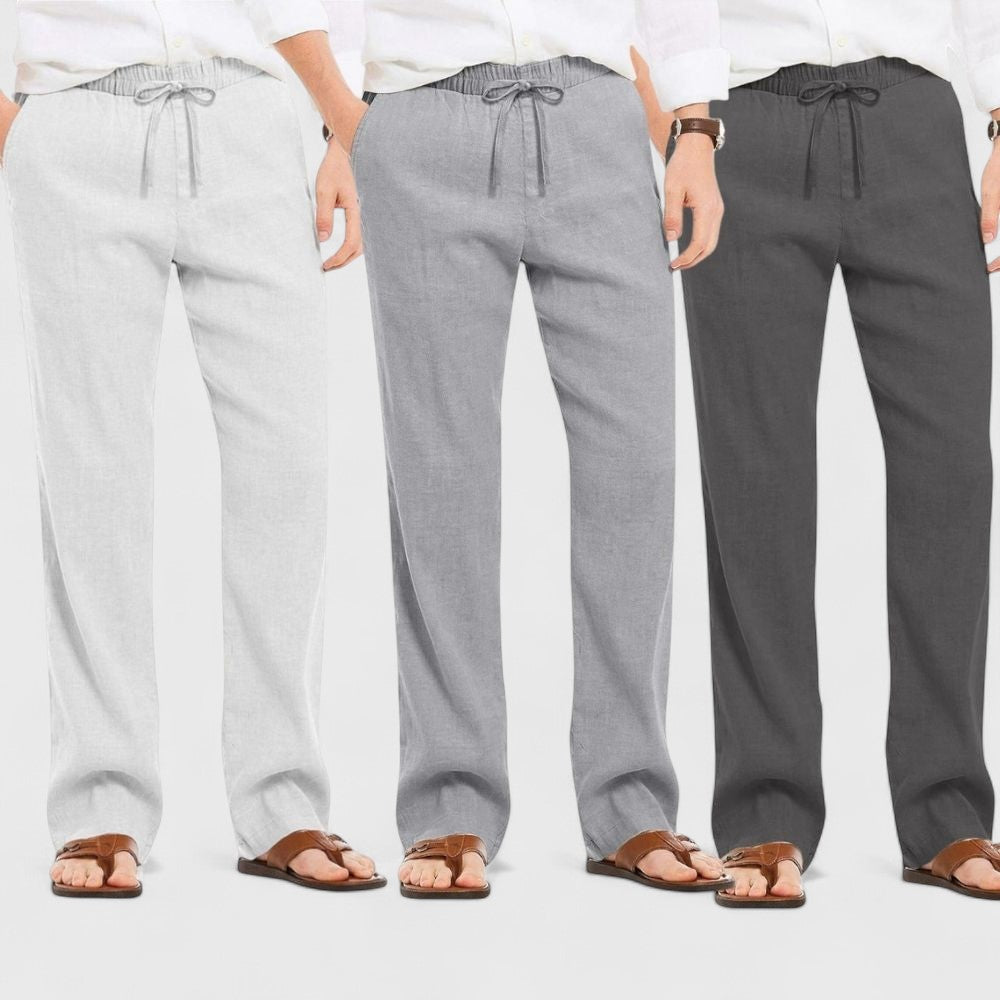 Premium Loose Fit Men Pant - Dark Gray-Gray and Light Gray - Pack Of 3
